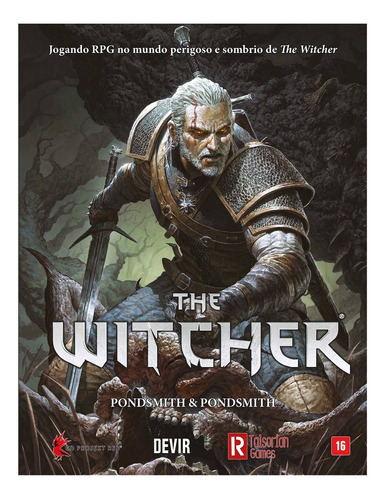 The Witcher Rpg Livro De Rpg Devir Dvrtg0001